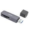 Czytnik kart SD / TF Hoco USB A 3.0 HB45 szary