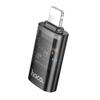 Adapter OTG Lightning do USB C Hoco UA36A transparentny czarny