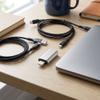 Adapter Micro USB do USB C Blue Star biały