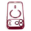 Etui na iPhone 18 Pro / 17 Pro Electro Mag Cover zgodne z MagSafe burgundowy