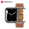 Pasek do Apple Watch Forcell F-Design FA20 dziurki skóra ekologiczna 38 / 40 / 41 mm czerwony