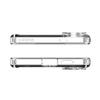 SPIGEN futerał ULTRA HYBRID MAG kompatybilny z MagSafe do SAMSUNG S25 Edge clear white