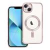 Futerał do iPhone 13 Electro Mag Cover zgodny z MagSafe złoty róż