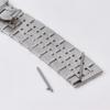 Pasek do zegarka 22 mm Titmo Strap S4 stalowa bransoleta srebrno-różowy