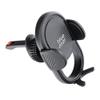 Uchwyt na telefon do samochodu grawitacyjny Blue Star Smart Lock Smile do kratki czarny