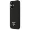 GUESS futerał do IPHONE 17 kompatybilny z MagSafe GUHMP17SSCTRLMK (Silicone W/ Triangle Logo) czarny