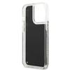 KARL LAGERFELD futerał do IPHONE 13 Pro KLHCP13LLGGKBK (Liquid Glitter Gatsby Ikonik) czarny