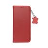 Etui z klapką na Xiaomi Redmi 17C Smart Pro Book skórzane bordowe