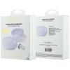 Sluchawki bezprzewodowe douszne OWS Guess Metalic Finish Electropated Parts Classic Logo fioletowe