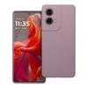 Futerał do Motorola G85 5G Silicone 2mm pudrowy róż