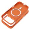 Etui na iPhone 18 Pro / 17 Pro K-Look zgodne z MagSafe pomarańczowe