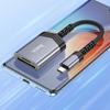 Czytnik kart SD / TF Hoco USB C UA25 szary