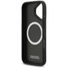 BMW futerał do IPHONE 17 kompatybilny z MagSafe BMHMP17S25PCPSKR (PU Perfotated Stripe Logo) red