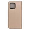 Etui z klapką na Motorola G05 / G15 Smart Case Book złote