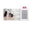 Ładowarka indukcyjna Forcell F-Energy 3w1 Rotation Cube Qi2 zgodna z MagSafe (F-06) srebrna 0INT