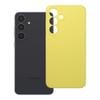 Etui na Samsung S25 FE Silicone 2mm (camera protection) zółte