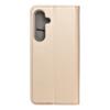 Kabura SMART CASE Book do SAMSUNG S24 FE złoty