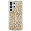 GUESS futerał do SAMSUNG S26 Ultra GUHMS26LHLEGTGLW (Magnetic IML Leopard Print Triangle) brązowy