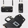 Futerał do iPhone 13 Wonder z portfelem czarny
