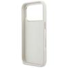 GUESS futerał do IPHONE 17 Pro GUHCP17L5PS4RGGE (PU FW Resin Logo) beżowy