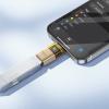 Adapter OTG USB C do USB A Hoco UA36B złoty