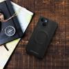 ROAR futerał LEATHER MAG kompatybilny z MagSafe do IPHONE 13 Pro Czarny