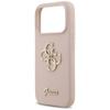GUESS futerał do IPHONE 17 Pro GUHCP17LSC4GSMP (Silicone W/ Big 4G Script) różowy