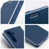 Etui z klapką na Samsung S26 FE Luna Book Carbon niebieskie