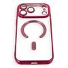 Etui na iPhone 18 Pro / 17 Pro Electro Mag Cover zgodne z MagSafe burgundowy