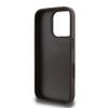 GUESS futerał do IPHONE 16 Pro GUHCP16LP4TDPW (PU Leather 4G Triangle Strass) brązowy