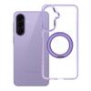 Etui na Samsung A57 Frame Circle Stand zgodne z MagSafe fioletowe