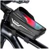 WILDMAN sakwa rowerowa na ramę na zamek 1L (4" - 7") ES12 czarna