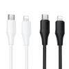Kabel USB C do Lightning Hoco 27W silikonowy 1 m X124 czarny
