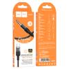 Kabel AUX Jack 3,5 mm do USB C Hoco 1,2 m UPA27 czarny