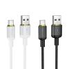 Kabel USB A do USB C Hoco 3A 1 m X128 Benefit czarny
