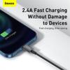 BASEUS kabel USB A do Lightning 2,4A Superior CALYS-C01 2 m czarny