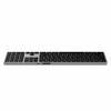 Klawiatura bezprzewodowa QWERTY Satechi Slim X3 ST-BTSX3S srebrna