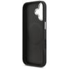 GUESS futerał do IPHONE 17 kompatybilny z MagSafe GUHMP17SPGTSPSK (Grained PU Triangle Logo) czarny
