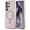 GUESS futerał do SAMSUNG S25 Ultra GUHMS25LHFGEREP (Magnetic IML Glitter Circle) różowy
