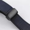 Pasek do zegarka 22 mm Titmo Strap S5 ekoskóra niebieski