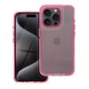 Futerał do iPhone 13 Matrix Clear pudrowy róż