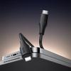 Kabel USB C do Lightning Hoco 27W silikonowy 1 m X124 czarny