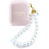 Słuchawki bezprzewodowe douszne GUESS TWS Pearl Strap GUE005293 różowe