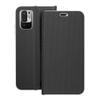 Etui z klapką na Xiaomi Redmi NOTE 10 / 10S Luna Book Carbon czarne