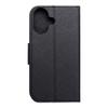 Etui z klapką na iPhone 17 Fancy Book czarne
