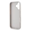GUESS futerał do IPHONE 16 Plus GUHCP16MP4TDPP (PU Leather 4G Triangle Strass) różowy