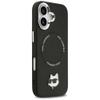KARL LAGERFELD futerał do IPHONE 17 kompatybilny z MagSafe KLHMP17SPSMLRCHK (PU Choupette Pin) czarny