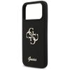 GUESS futerał do IPHONE 17 Pro Max GUHCP17XSC4GSMK (Silicone W/ Big 4G Script) czarny