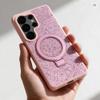Etui na iPhone 17 Quartz Circle Stand Mag Cover różowe
