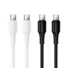 Kabel USB C do USB C Hoco 3A 60W 1 m X120 biały